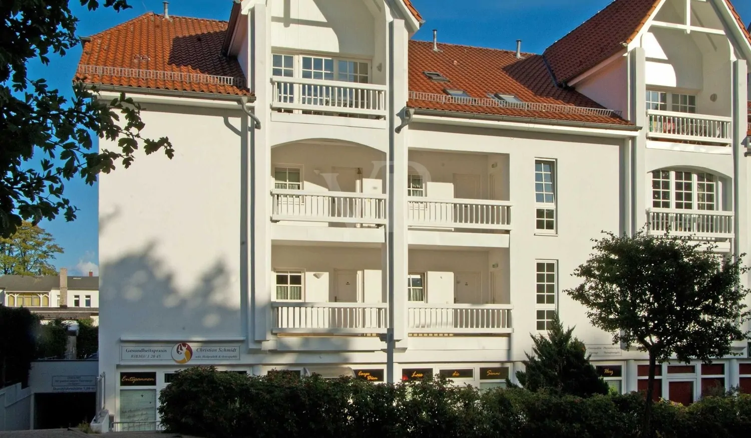 Ostseebad Sellin: Zentrale 33 qm Wohnung in Strandnähe mit Balkon