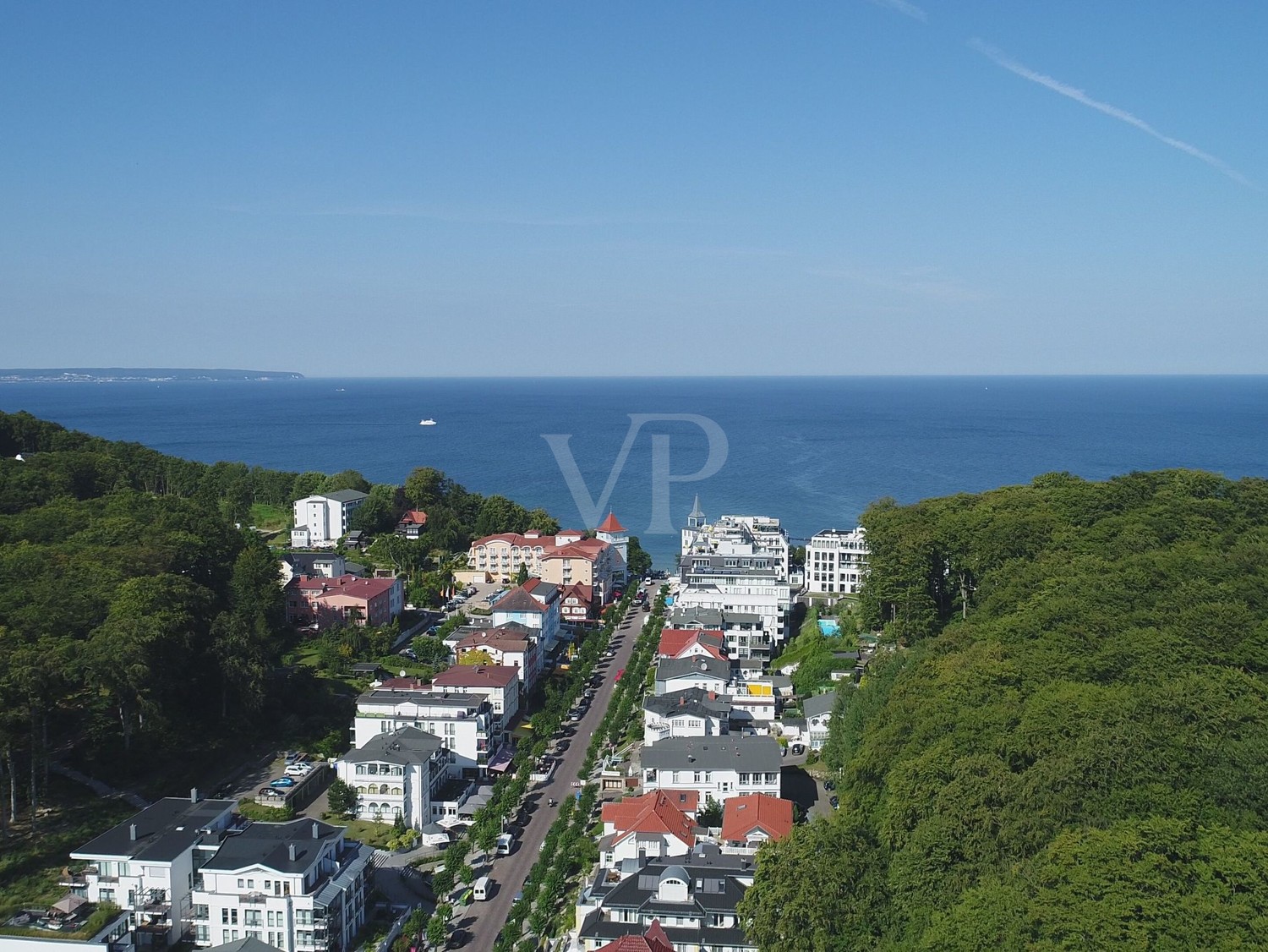 Ostseebad Sellin: Zentrale 35 qm Wohnung in Strandnähe mit Balkon