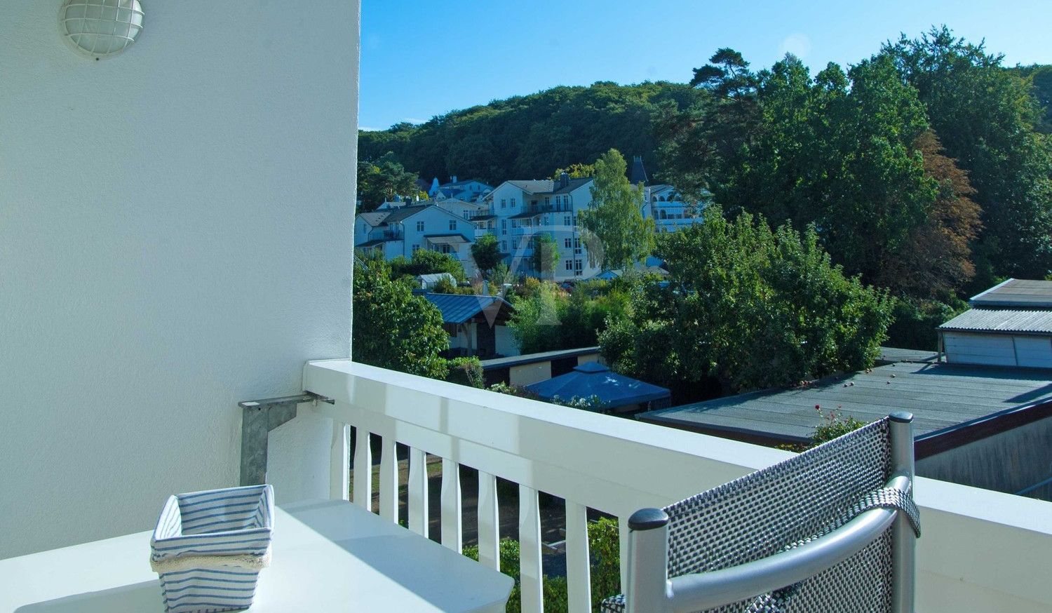 Aussicht vom Balkon