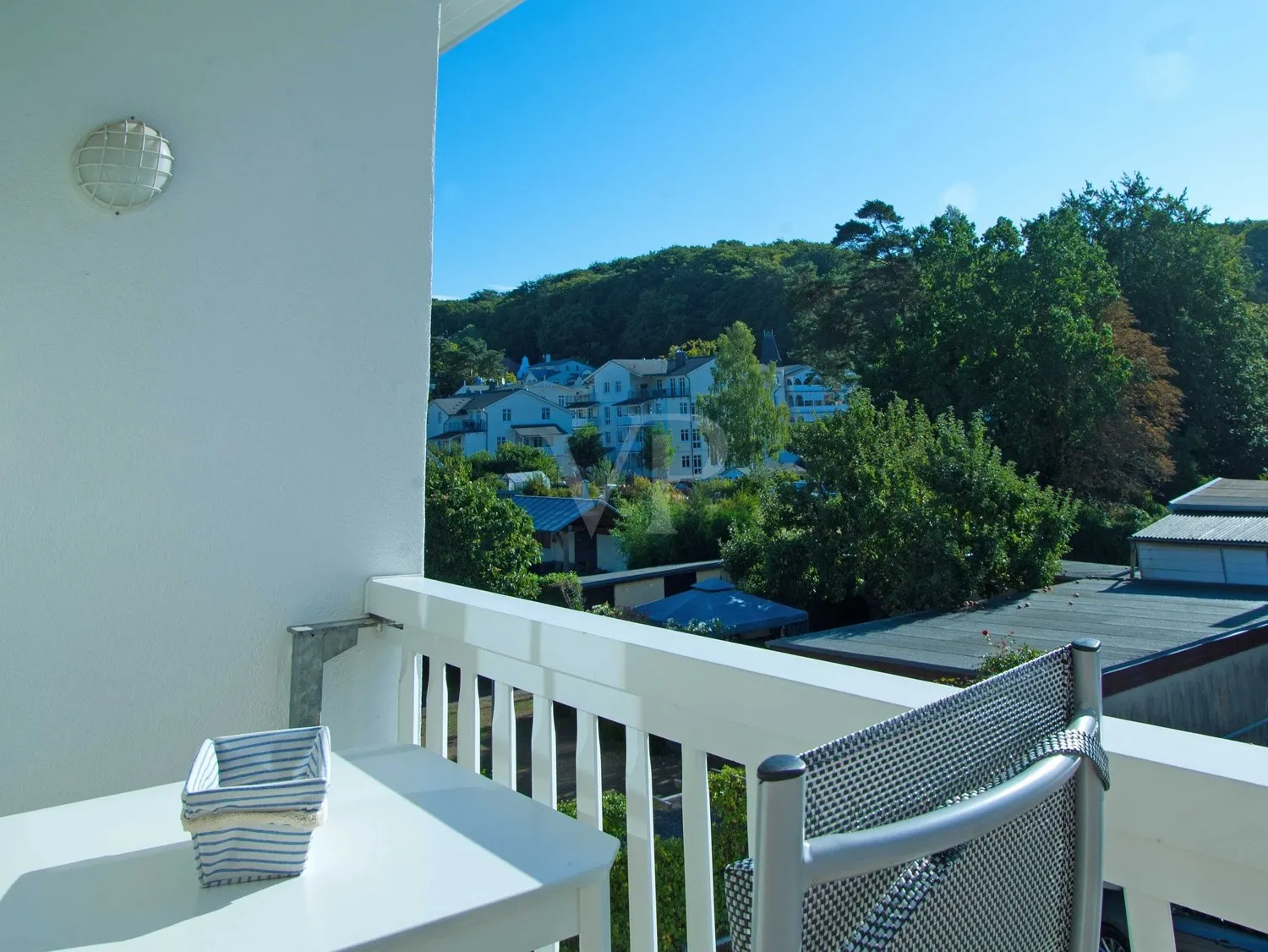 Aussicht vom Balkon