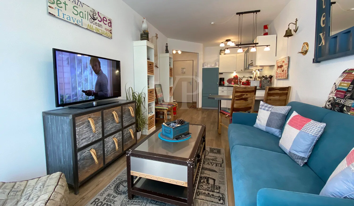 Komfortable Ferienwohnung mit Balkon und Wellnessbereich in Villa Meeresblick