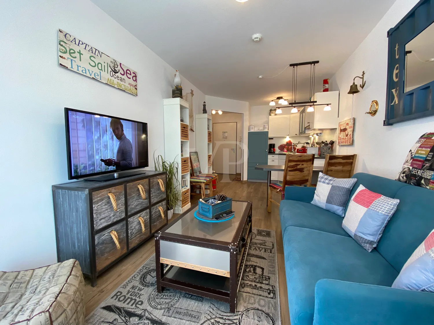 Komfortable Ferienwohnung mit Balkon und Wellnessbereich in Villa Meeresblick