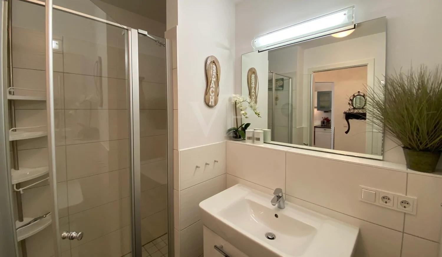 Komfortable Ferienwohnung mit Balkon und Wellnessbereich in Villa Meeresblick