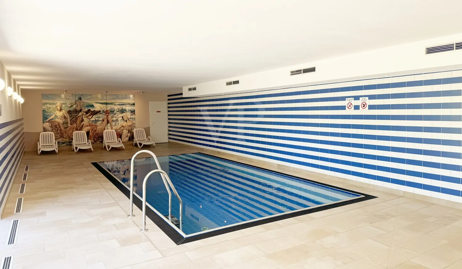 Komfortable Ferienwohnung mit Balkon und Wellnessbereich in Villa Meeresblick