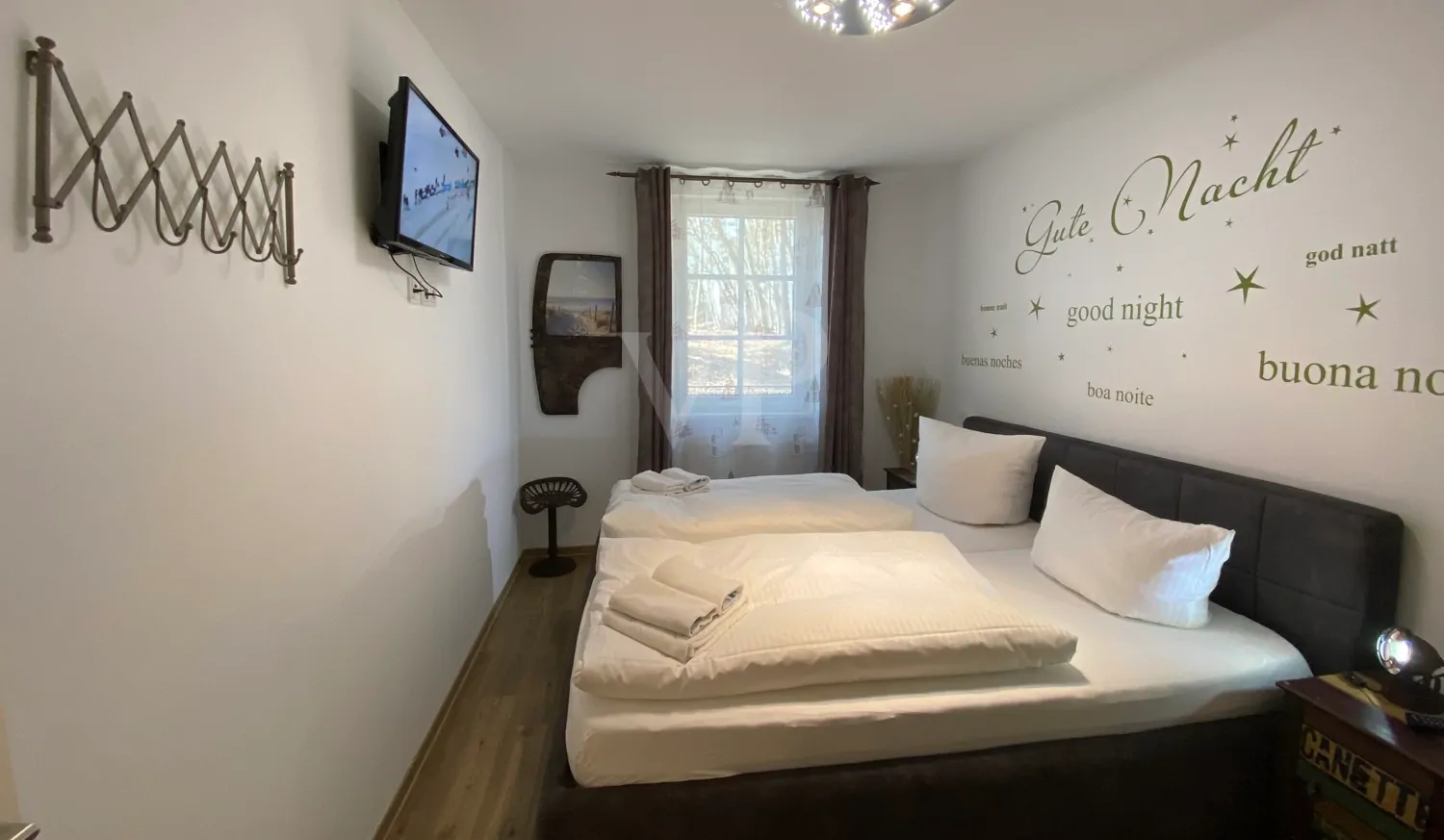 Komfortable Ferienwohnung mit Balkon und Wellnessbereich in Villa Meeresblick