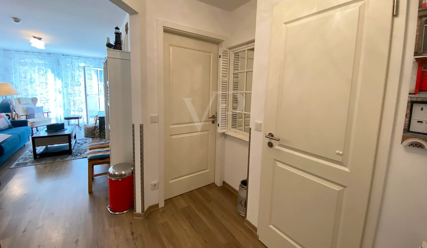 Komfortable Ferienwohnung mit Balkon und Wellnessbereich in Villa Meeresblick