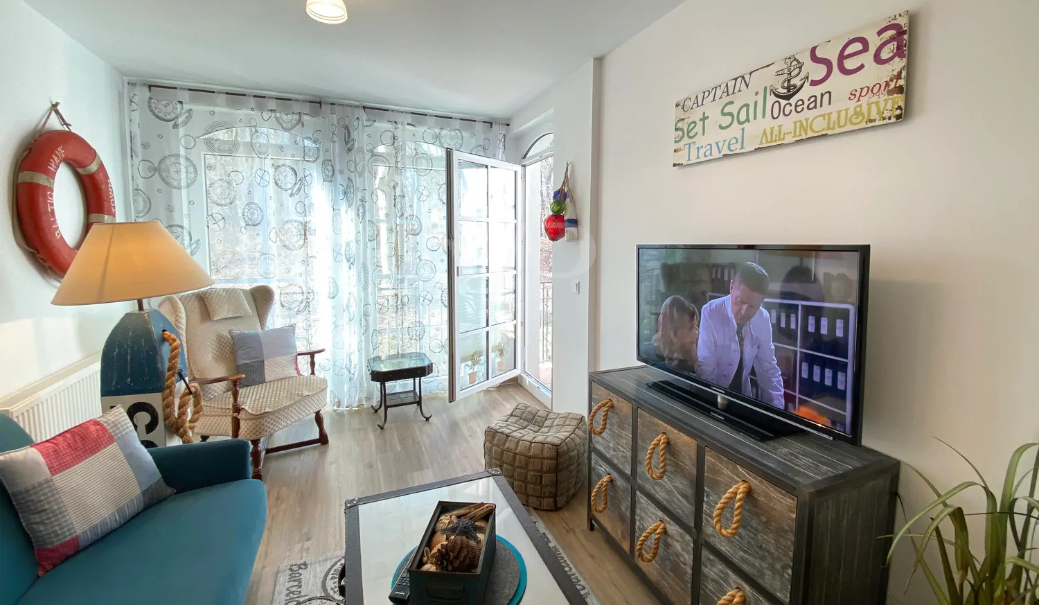 Komfortable Ferienwohnung mit Balkon und Wellnessbereich in Villa Meeresblick