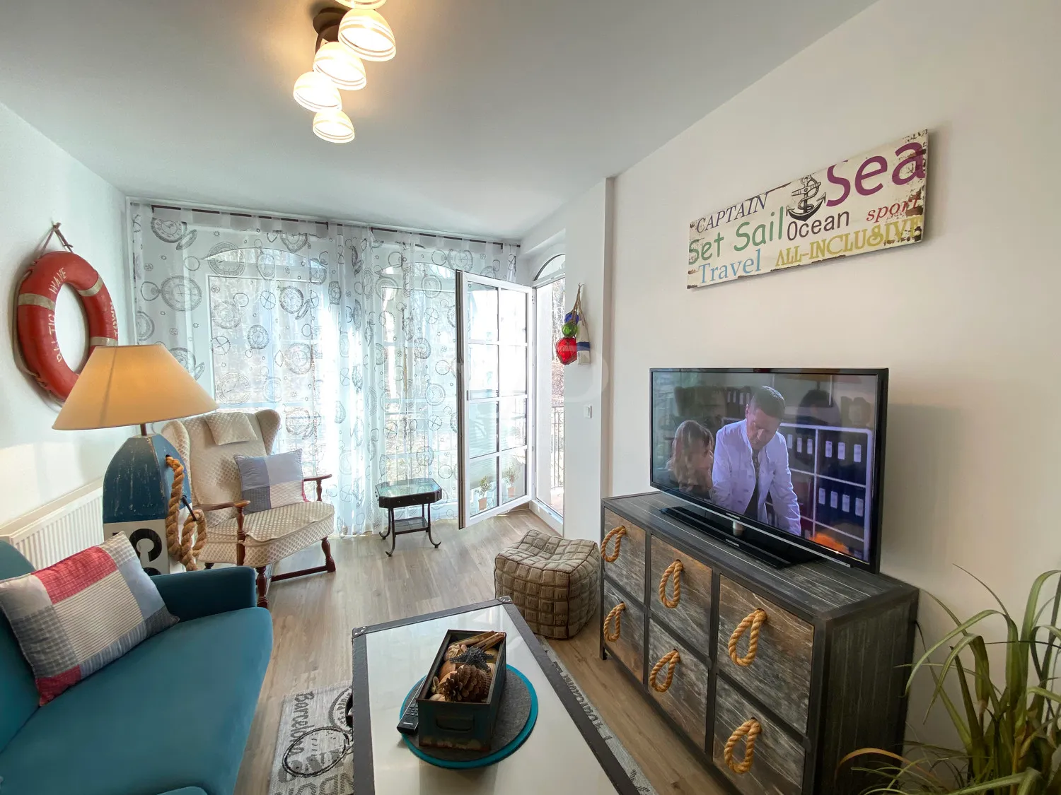 Komfortable Ferienwohnung mit Balkon und Wellnessbereich in Villa Meeresblick