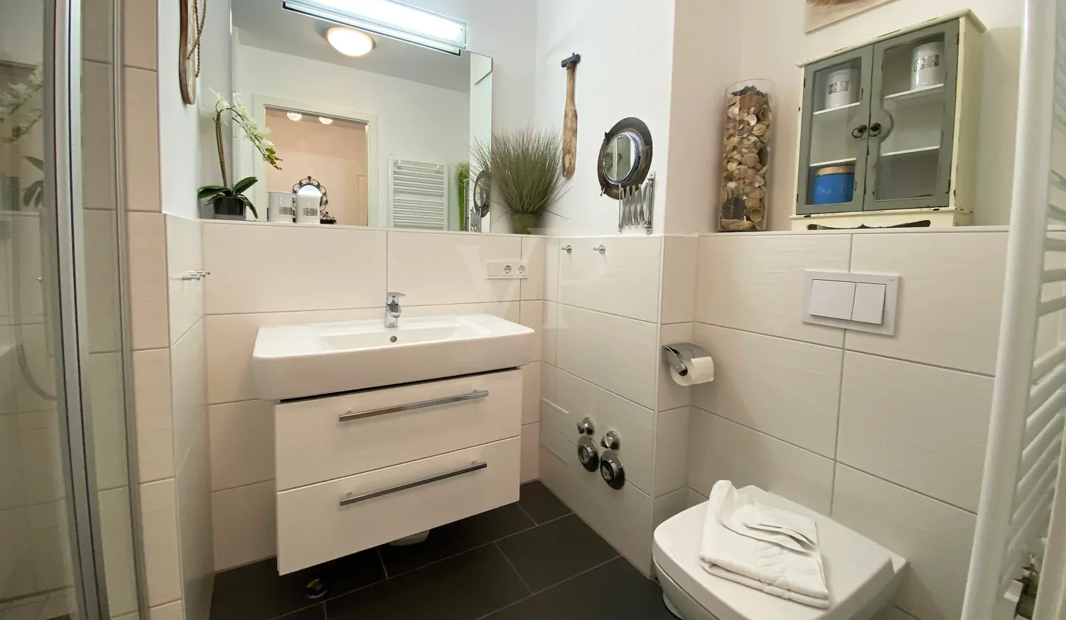 Komfortable Ferienwohnung mit Balkon und Wellnessbereich in Villa Meeresblick