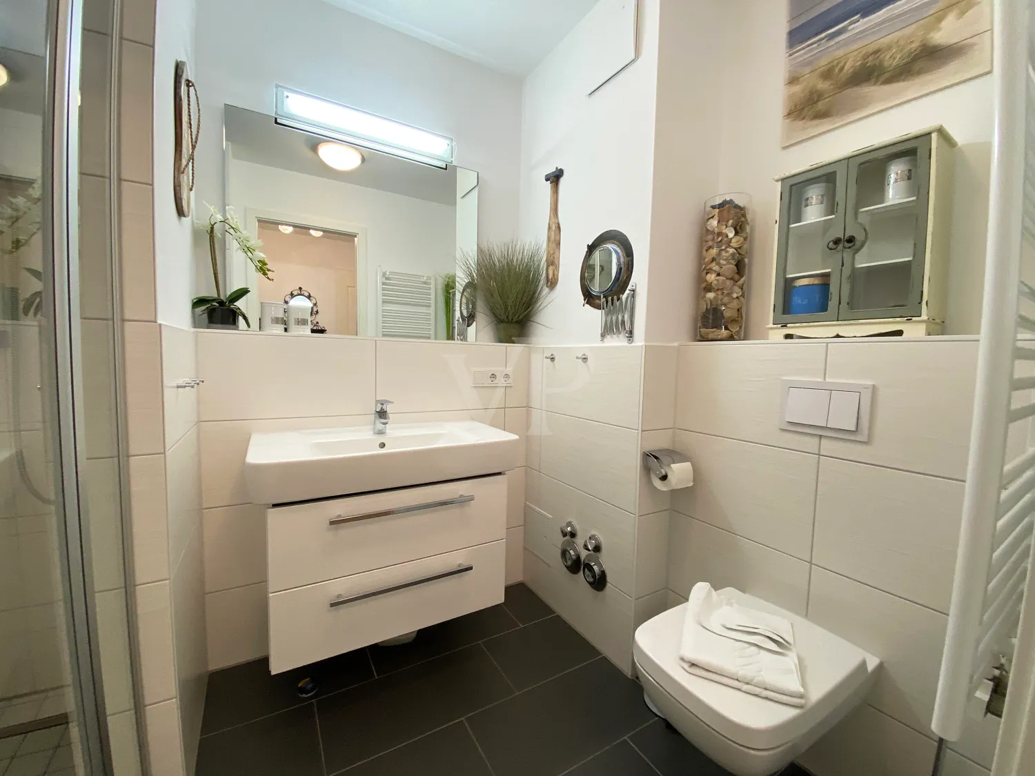 Komfortable Ferienwohnung mit Balkon und Wellnessbereich in Villa Meeresblick