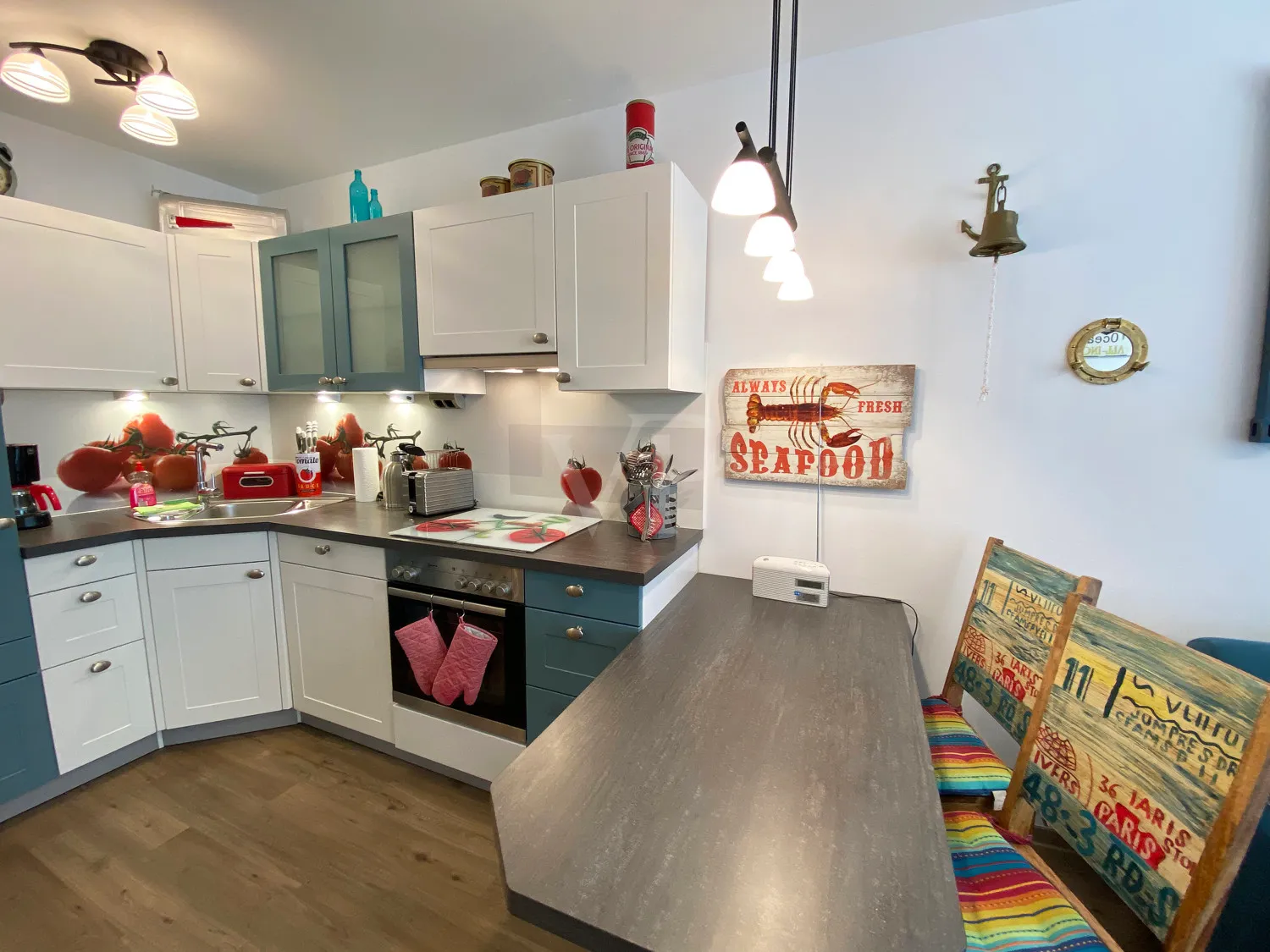 Komfortable Ferienwohnung mit Balkon und Wellnessbereich in Villa Meeresblick