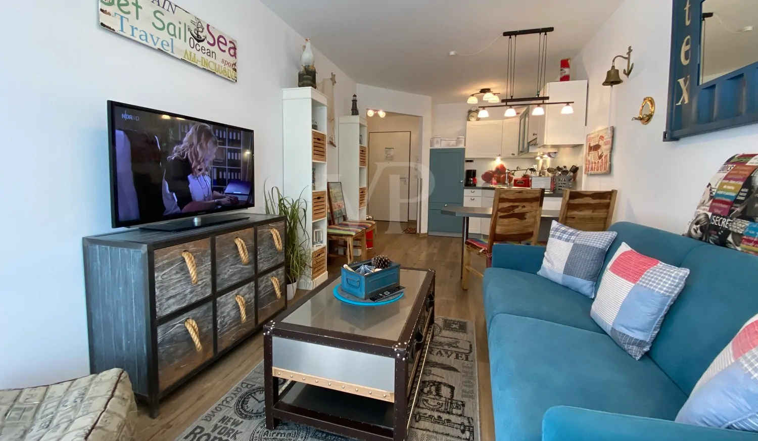 Komfortable Ferienwohnung mit Balkon und Wellnessbereich in Villa Meeresblick