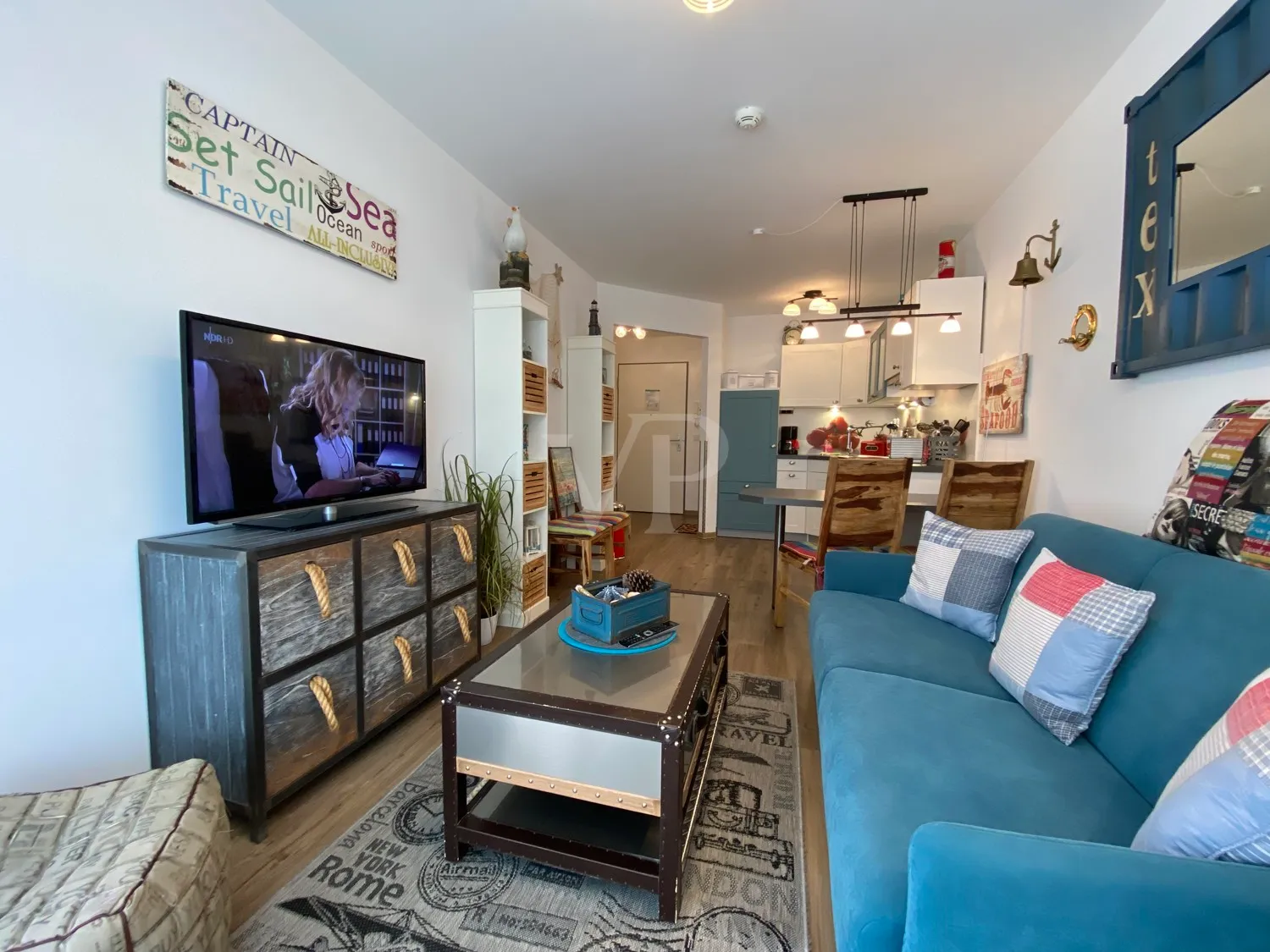 Komfortable Ferienwohnung mit Balkon und Wellnessbereich in Villa Meeresblick