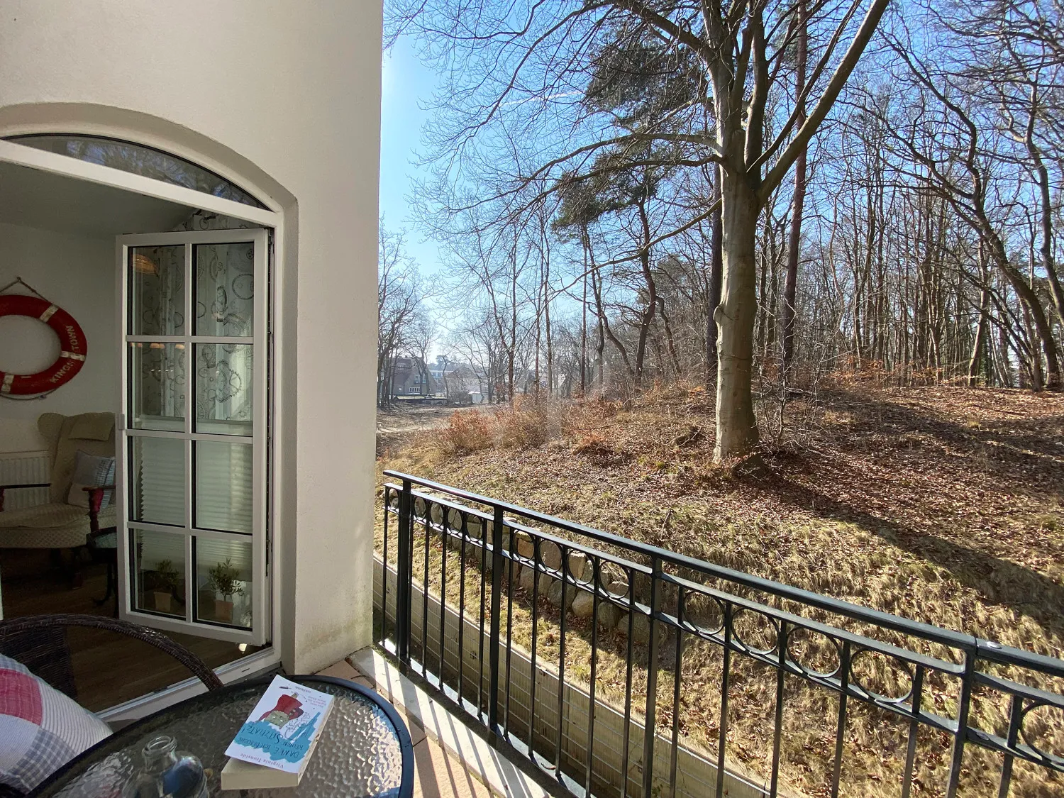 Komfortable Ferienwohnung mit Balkon und Wellnessbereich in Villa Meeresblick