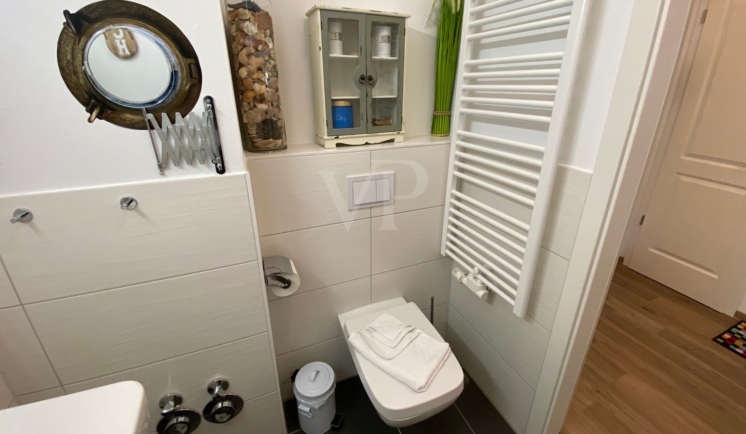 Komfortable Ferienwohnung mit Balkon und Wellnessbereich in Villa Meeresblick
