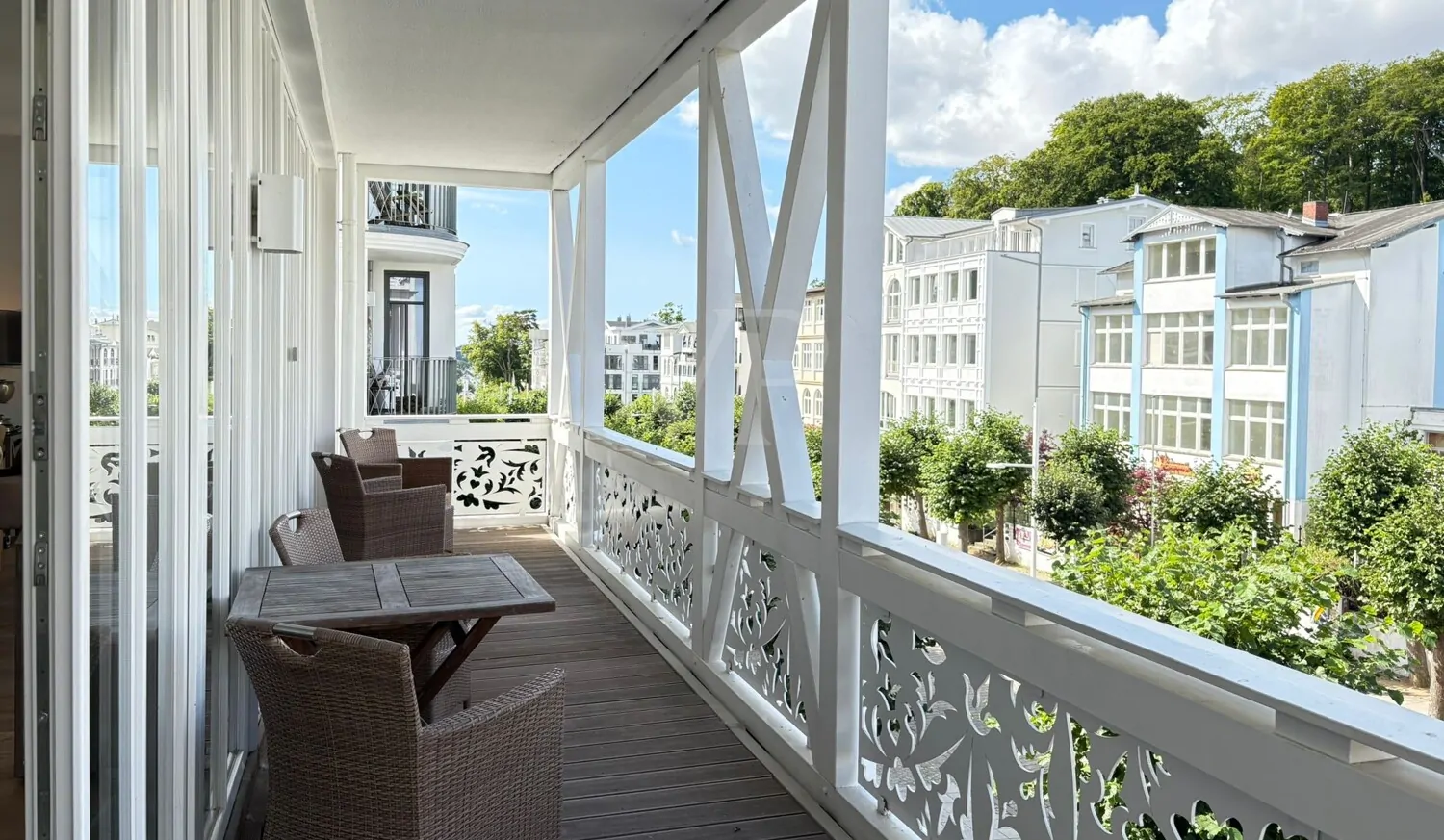 Ausblick zur Wilhelmstrasse