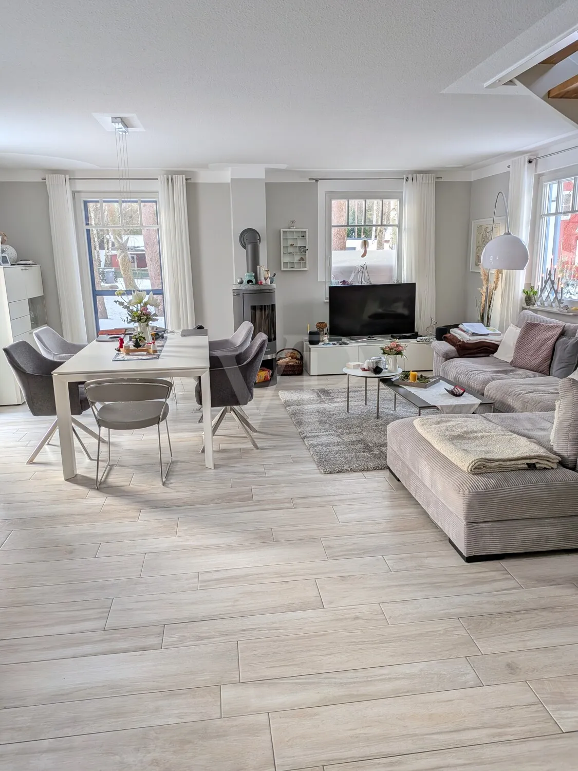 Strandnahes, reetgedecktes Refugium am Dünenwald:   1 Doppelhaus und 1 Ferienhaus in Bestlage