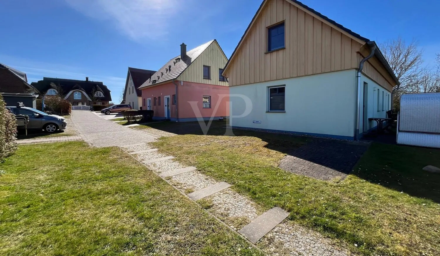 Häuser andere Ansicht