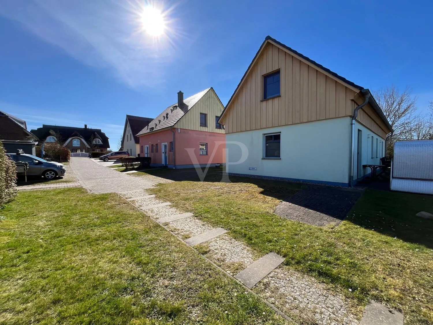 Häuser andere Ansicht