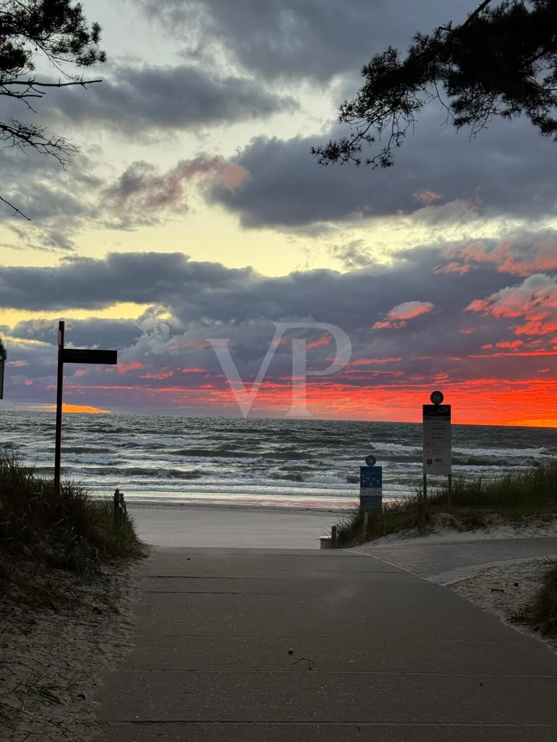 Strandzugang