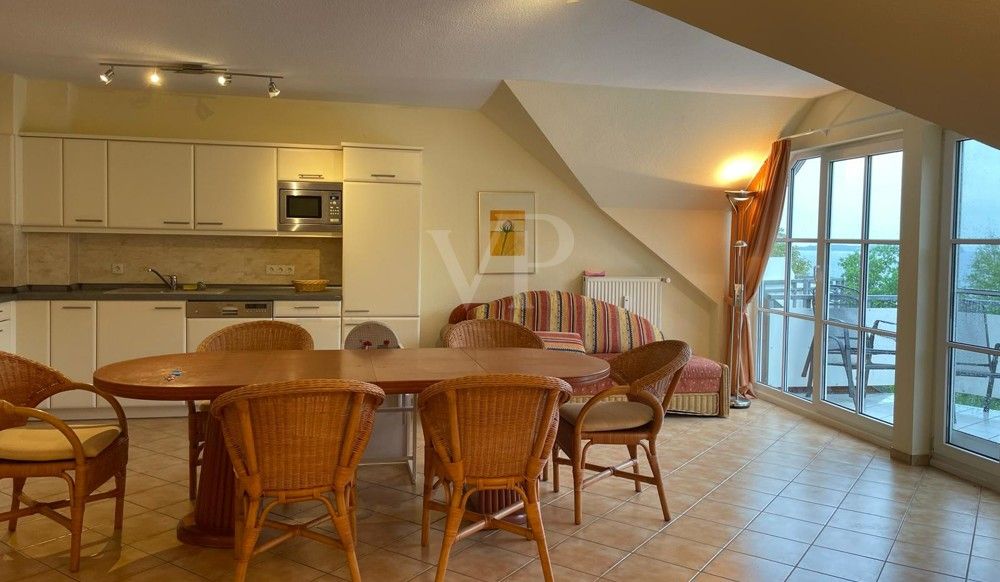 Villa Vilmblick: Komfortable 4-Zimmer-Wohnung mit Boddenblick