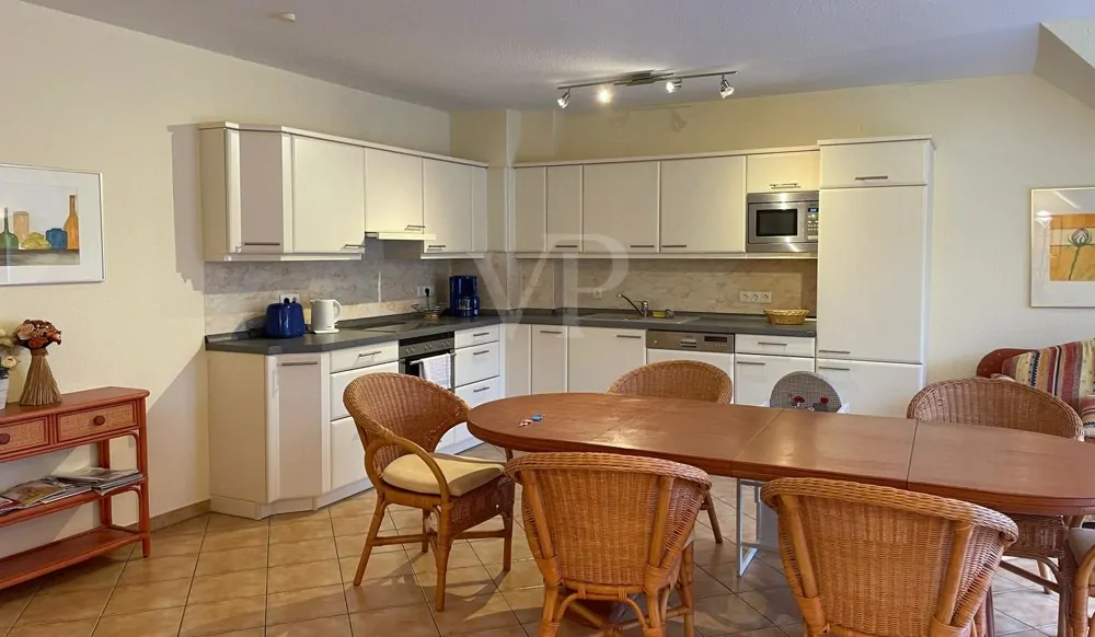 Villa Vilmblick: Komfortable 4-Zimmer-Wohnung mit Boddenblick