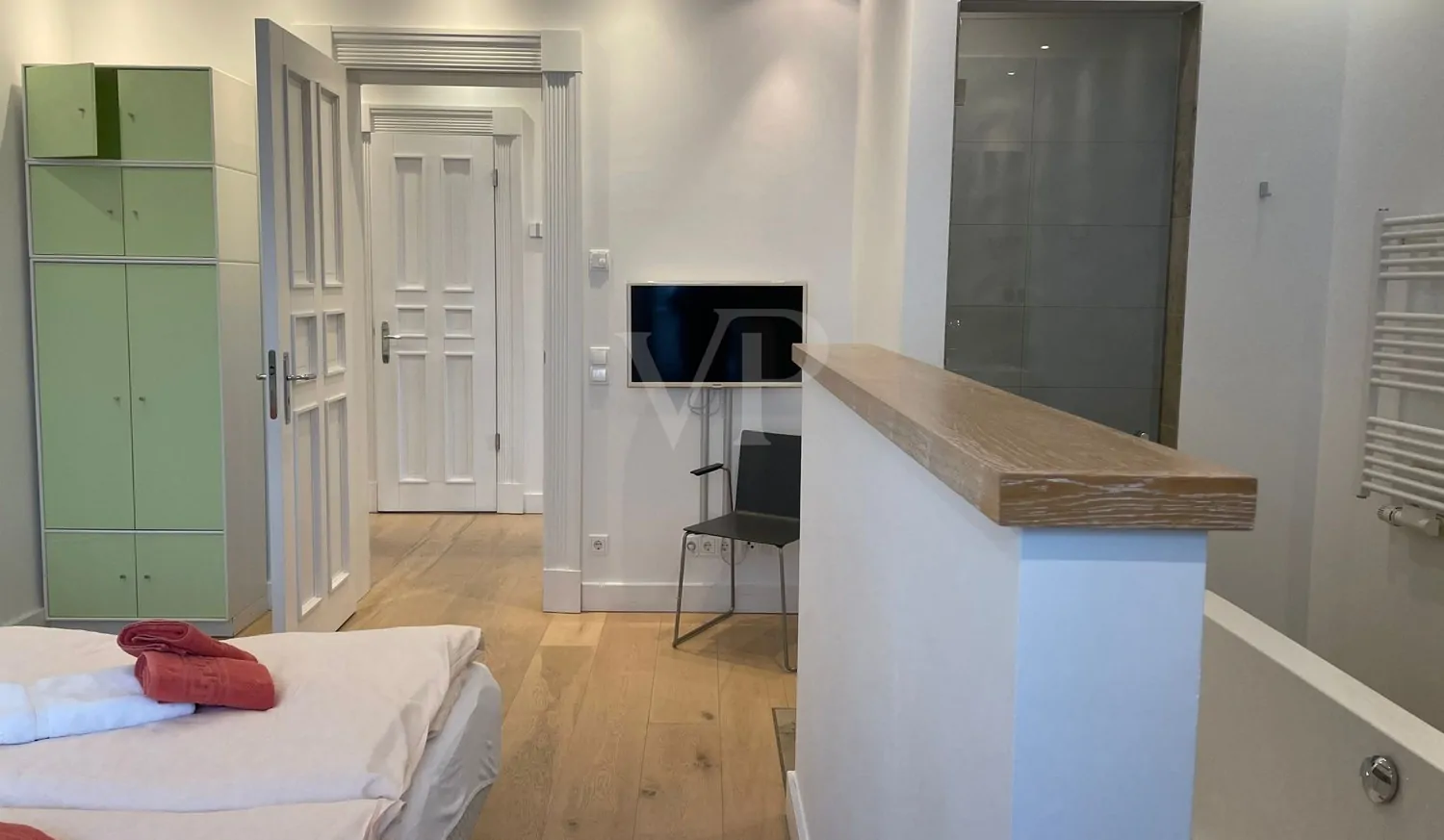 Appartement mit Meerblick und Möglichkeit zum VIP-Zugang zum Sky-Schwimmbad