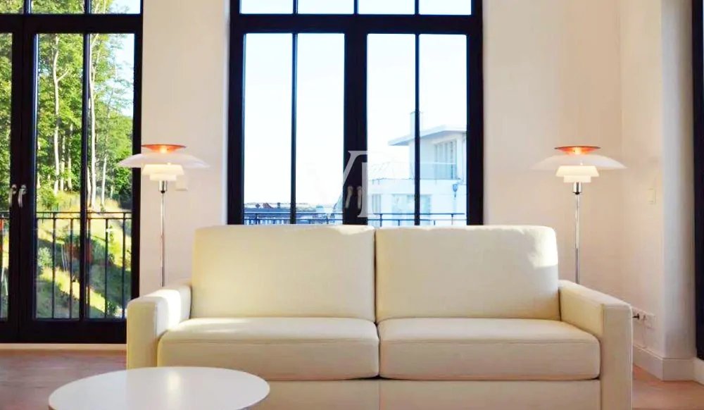 Appartement mit Meerblick und Möglichkeit zum VIP-Zugang zum Sky-Schwimmbad