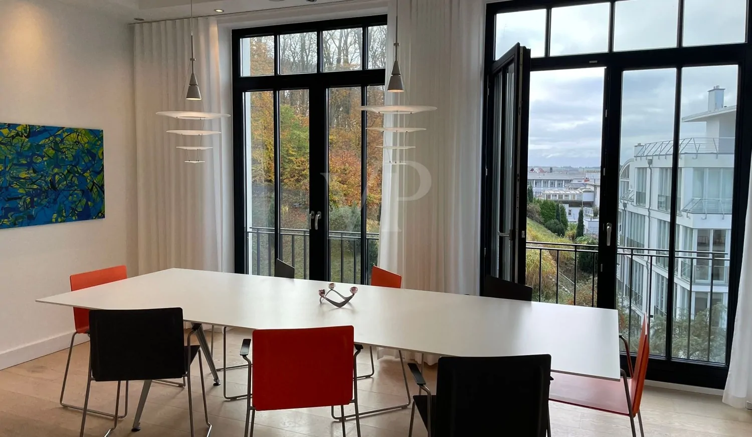 Appartement mit Meerblick und Möglichkeit zum VIP-Zugang zum Sky-Schwimmbad