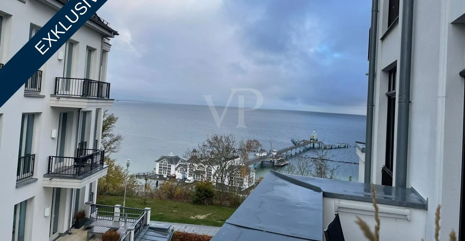 Appartement mit Meerblick und Möglichkeit zum VIP-Zugang zum Sky-Schwimmbad