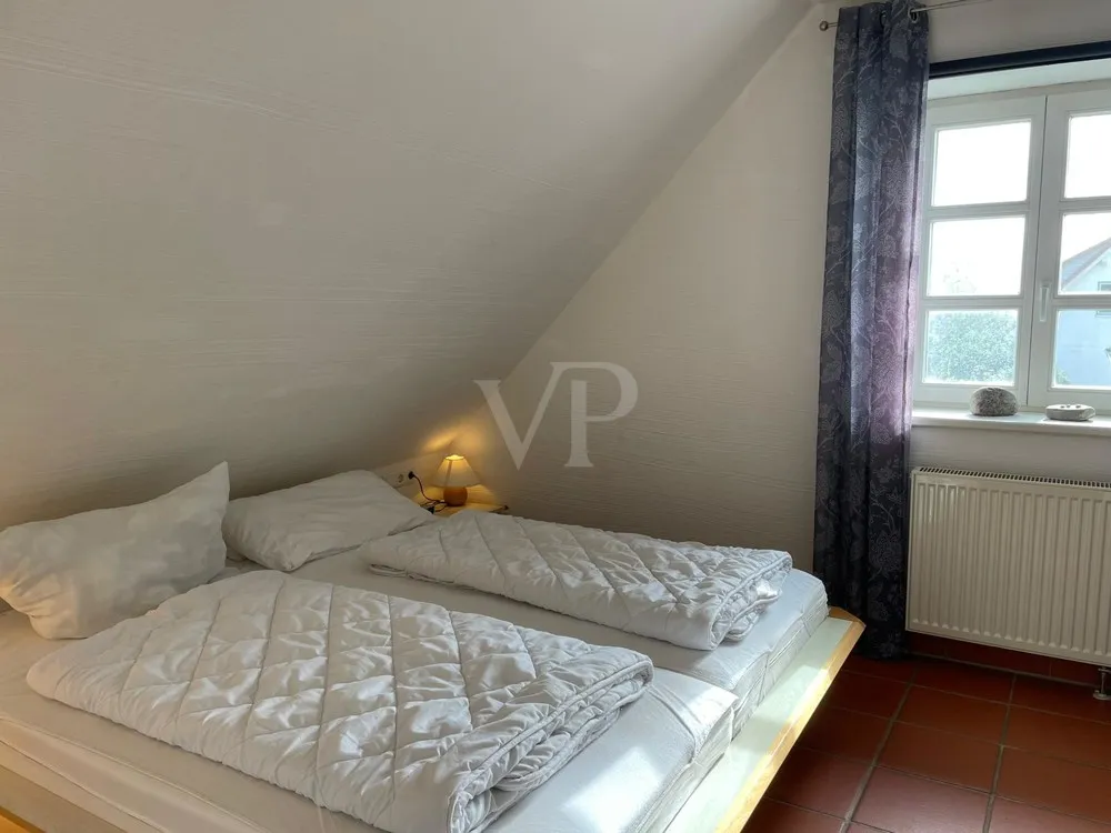 Appartement mansardé confortable de 2 pièces donnant sur la mer Baltique avec toutes les commodités
