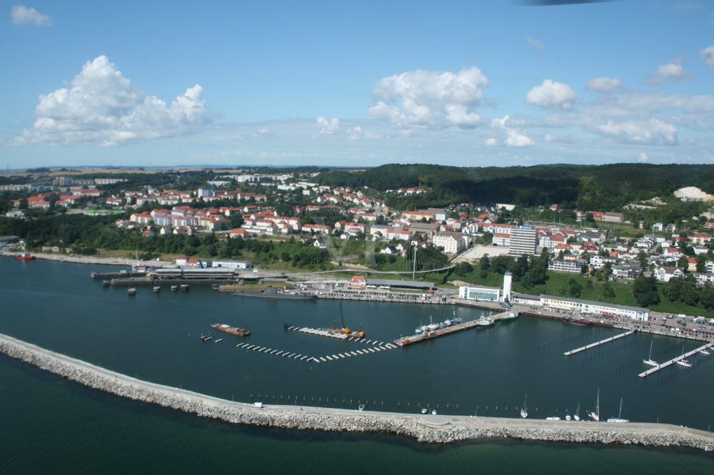 Erholungsort Sassnitz an der Ostsee: 2-Raum Wohnung  WE 3 im Haus West im EG