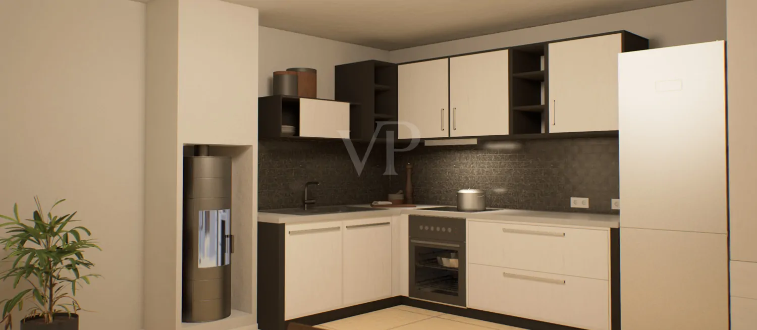 Wohnhaus Muster Bsp. Küche