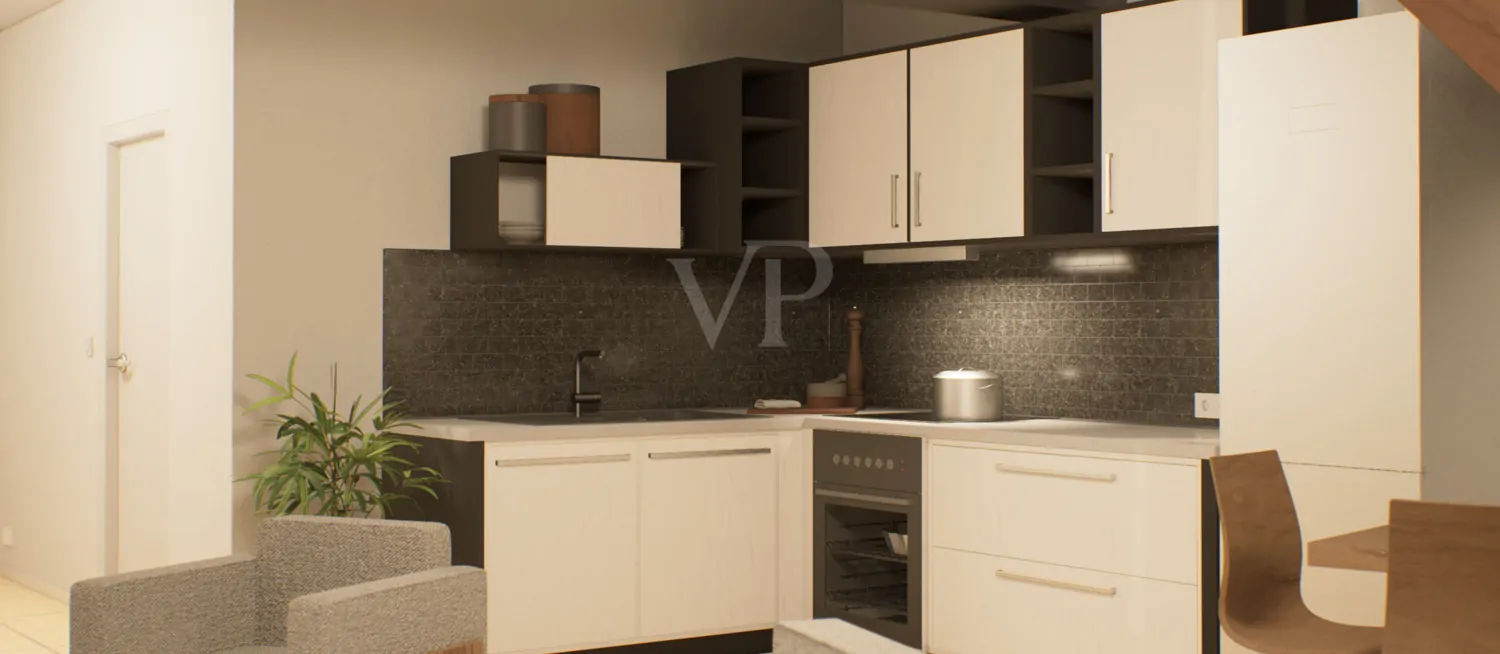 Wohnung 01 Muster-Bsp. Küche