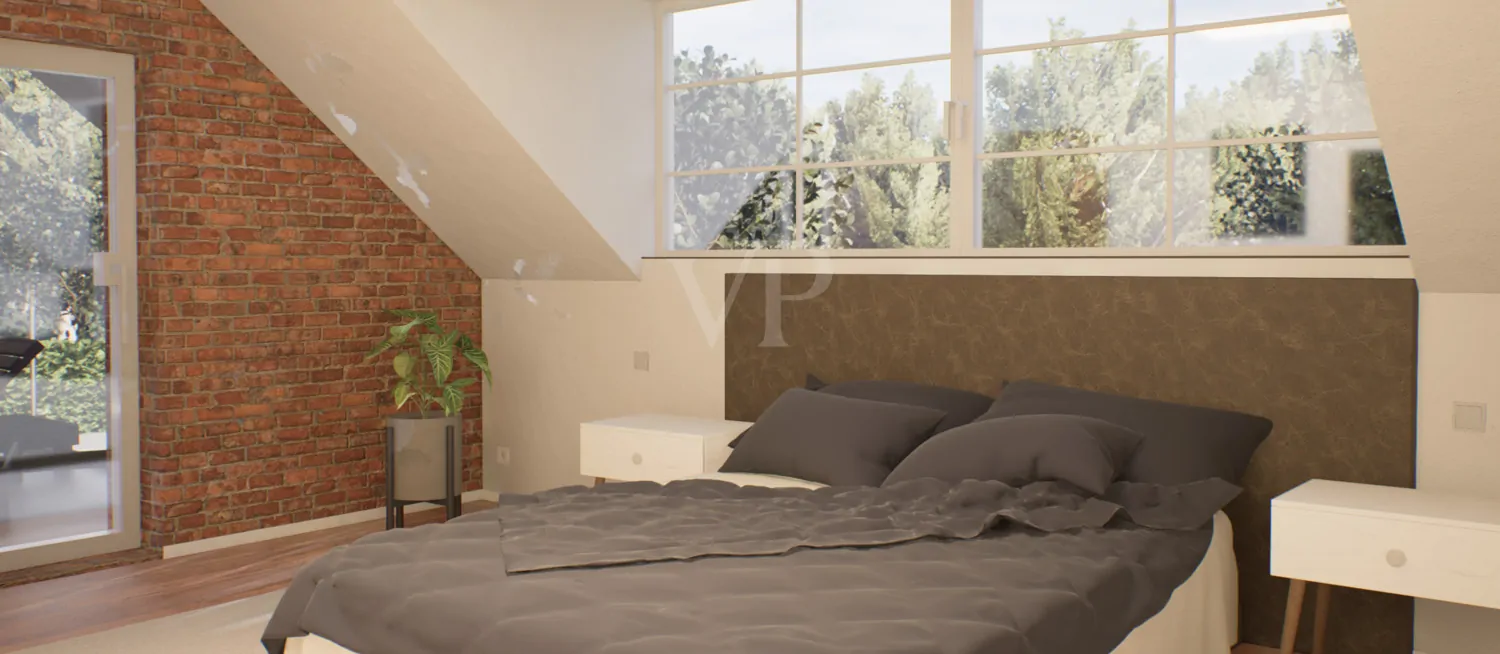 Wohnung 01 Muster-Bsp. Schlafzimmer