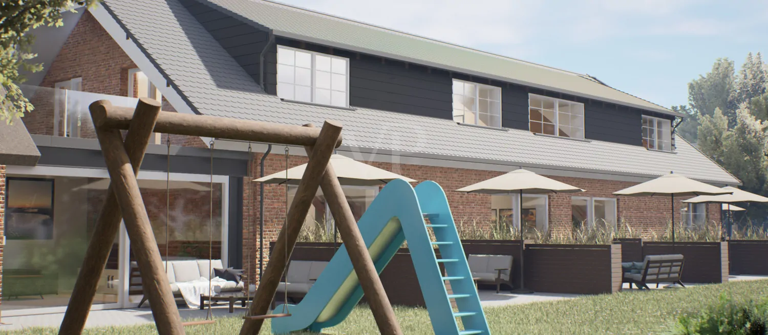 Apartmenthaus Sanierungsprojekt Baabe nach Sanierung