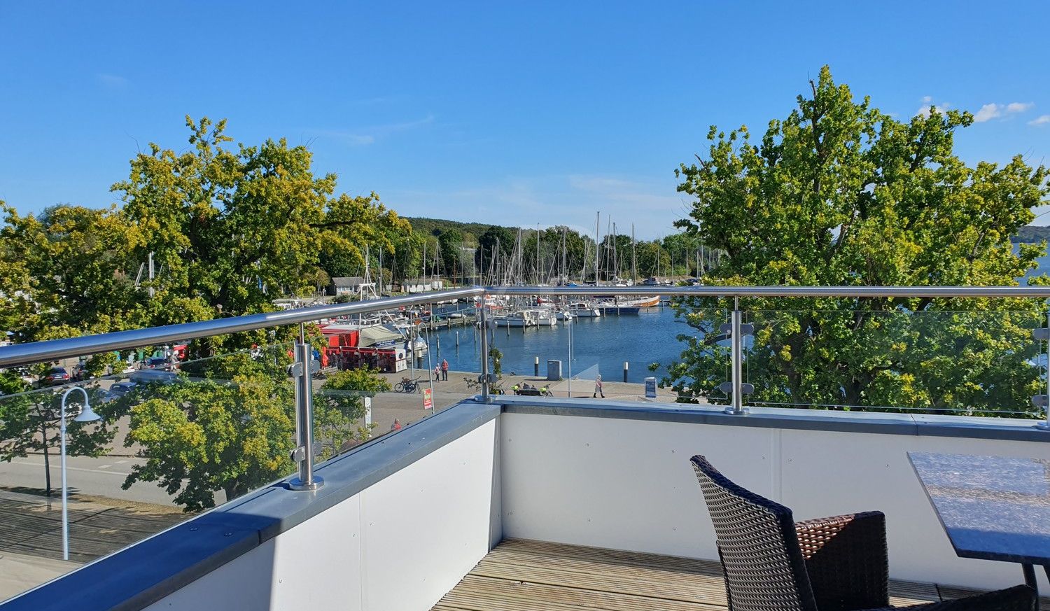 Ausblick vom Penthouse