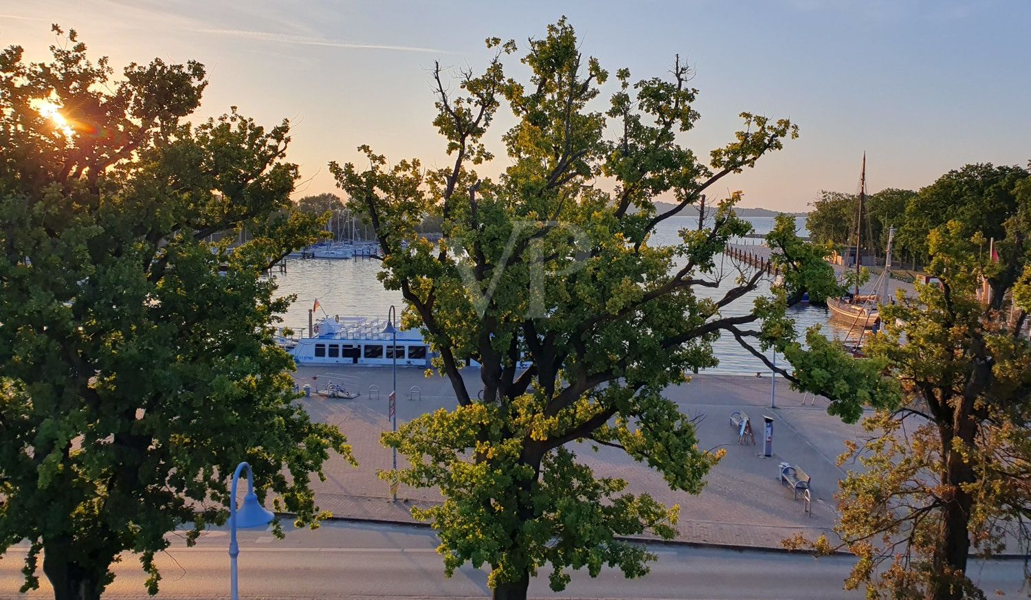 Penthouse mit Meerblick in Hafenresidenz Lauterbach