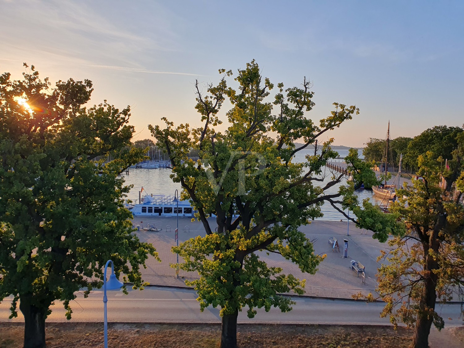 Penthouse mit Meerblick in Hafenresidenz Lauterbach