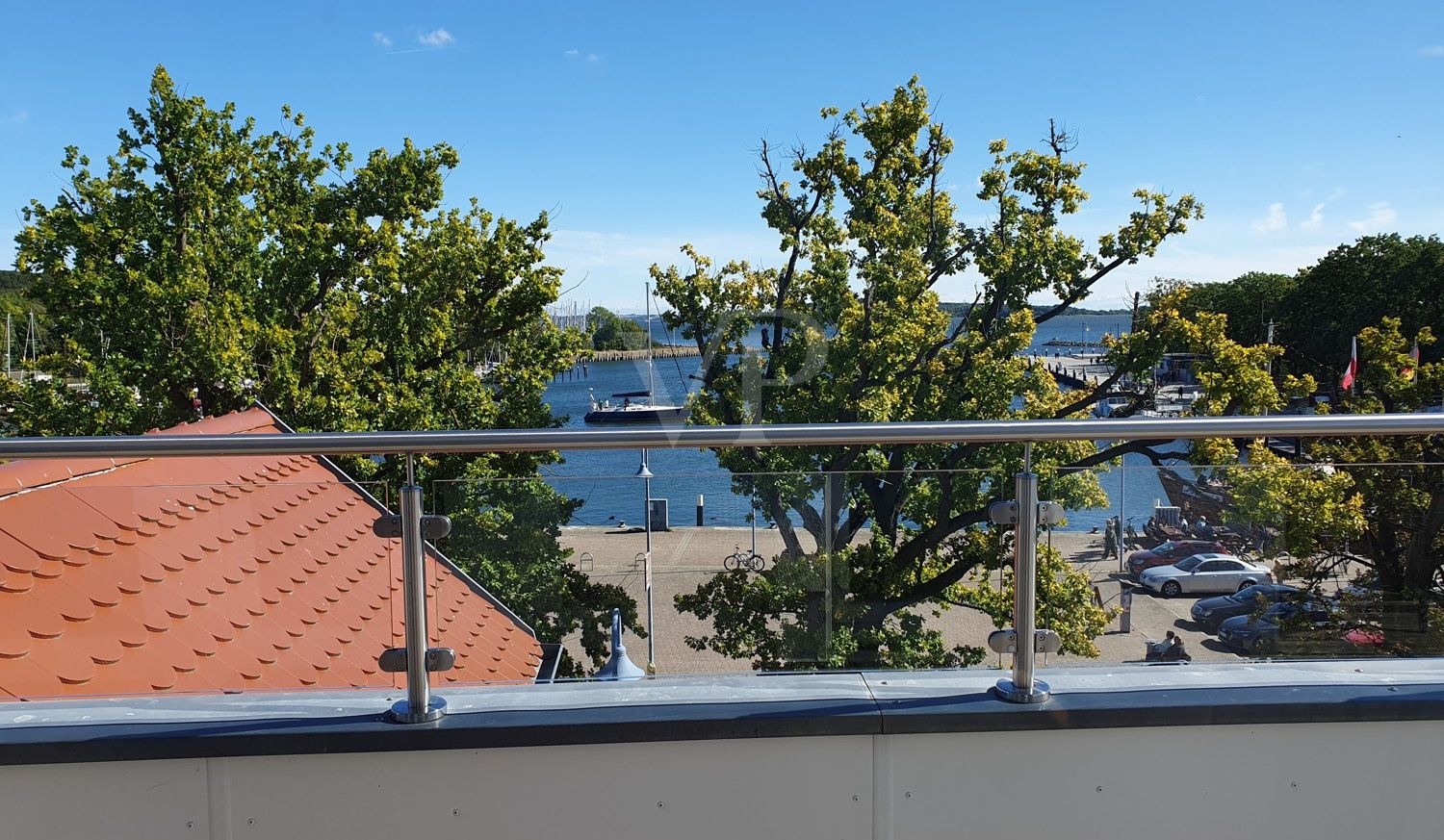 Penthouse mit Meerblick in Hafenresidenz Lauterbach