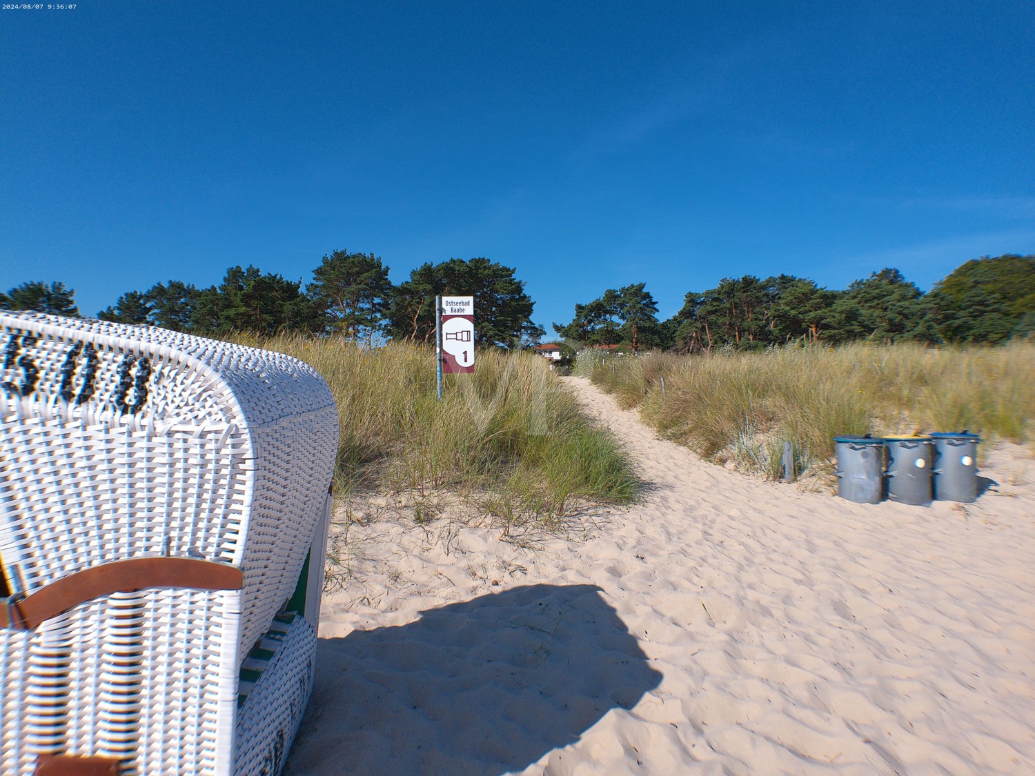 Residenz am Meer: 3-Zimmer-Wohnung in zentraler Lage mit Balkon und Wellnessanlage