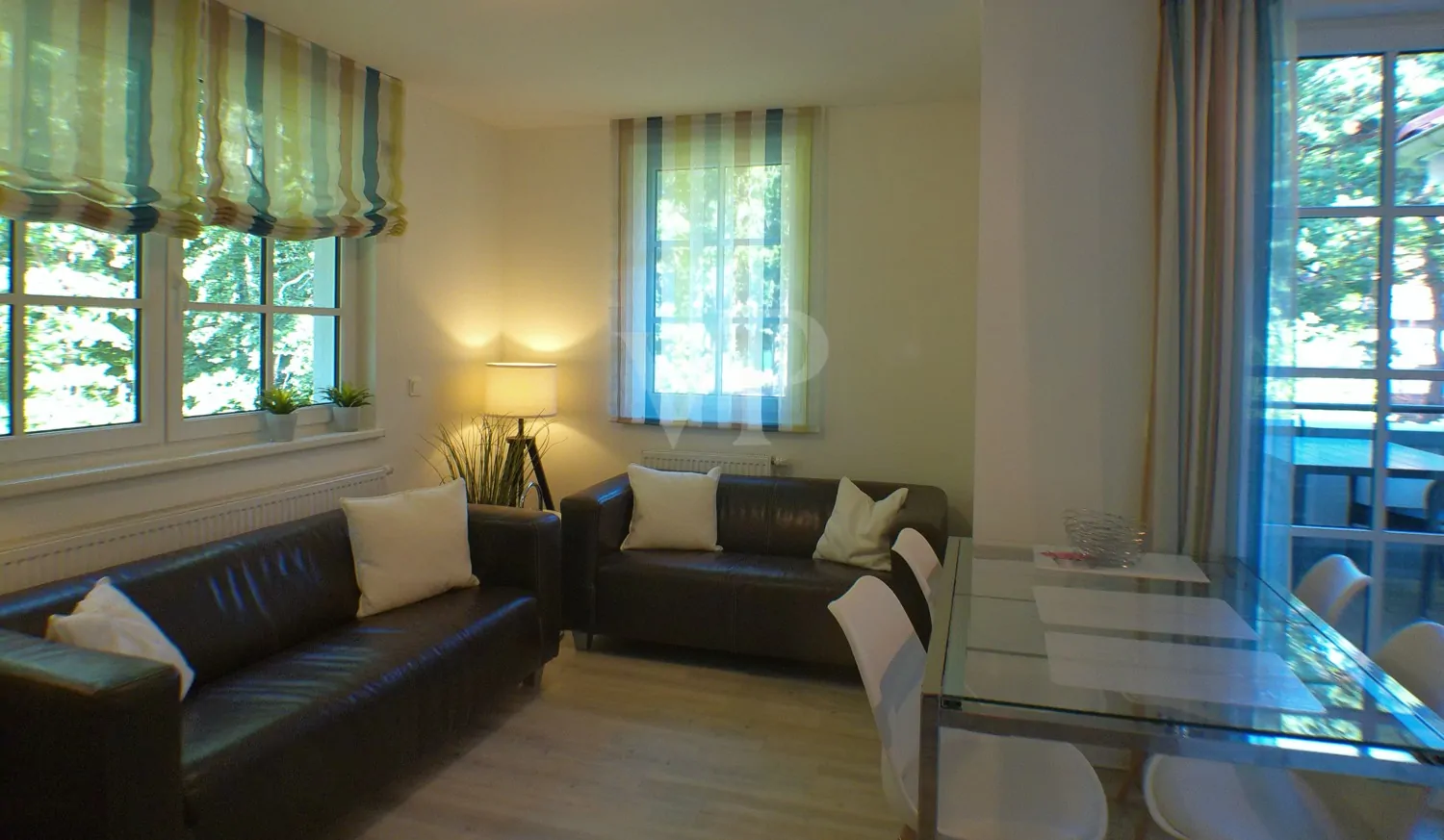 Residenz am Meer: 3-Zimmer-Wohnung in zentraler Lage mit Balkon und Wellnessanlage