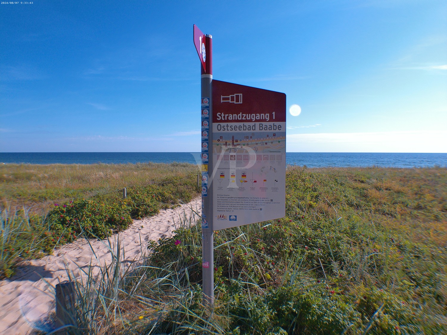 Residenz am Meer: 3-Zimmer-Wohnung in zentraler Lage mit Balkon und Wellnessanlage