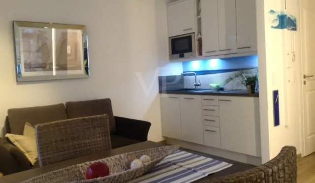 Wohnbereich mit Küchenzeile