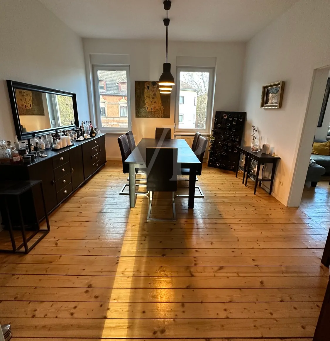 Wohnung 3.OG links Esszimmer