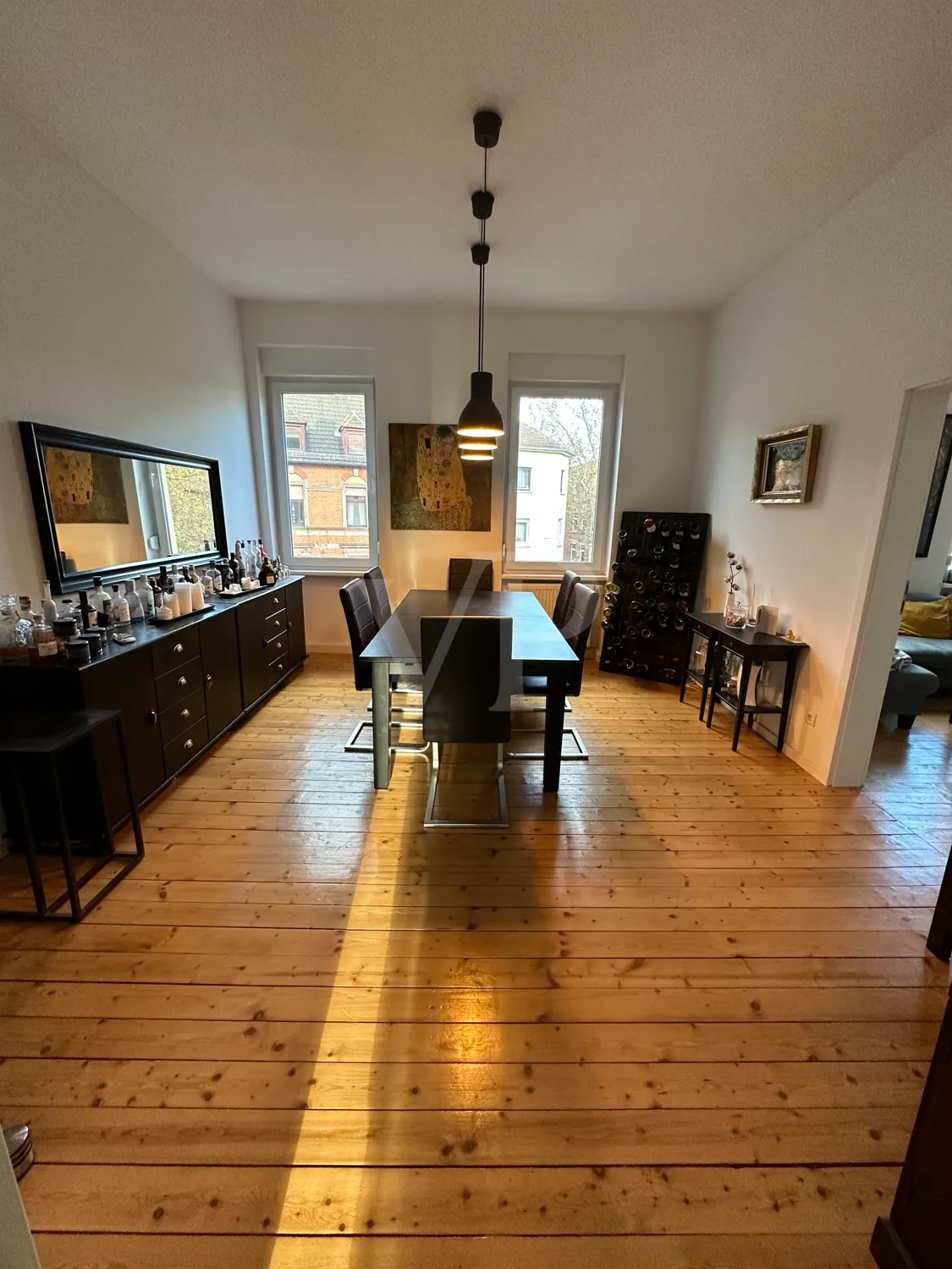 Wohnung 3.OG links Esszimmer