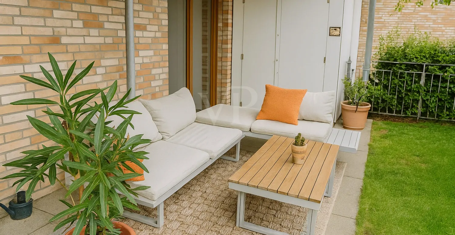 Luxuriöse Neubauwohnung mit exklusiver Ausstattung und privatem Garten in begehrter Lage