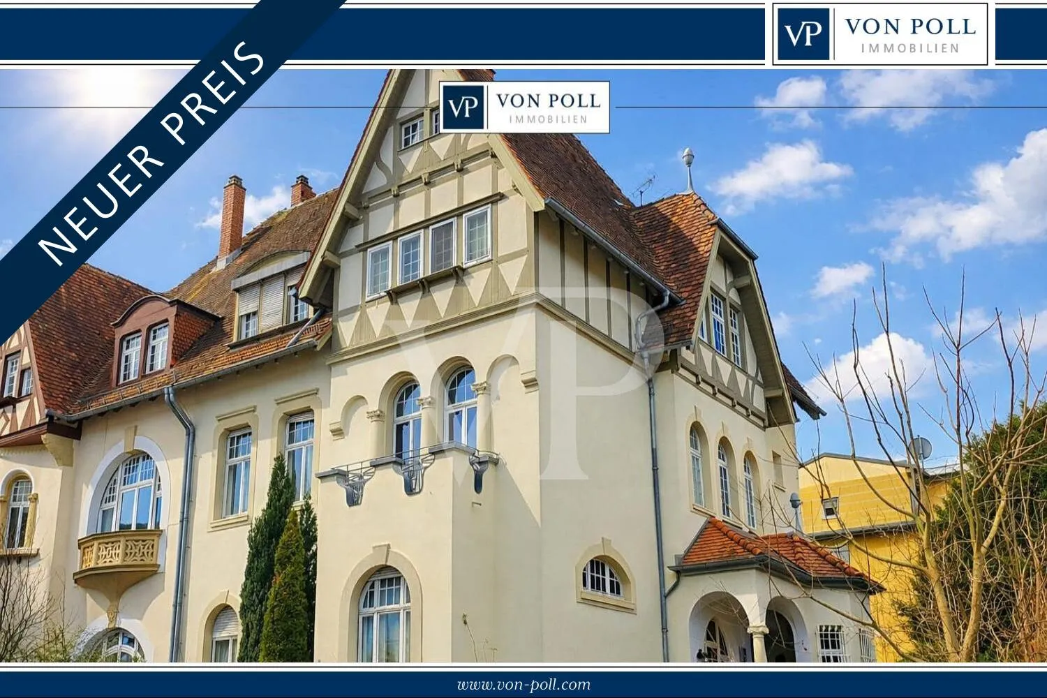 Stilvolle Gründerzeitvilla - MFH mit Entwicklungspotenzial in begehrter Lage Heidelberg-Neuenheim