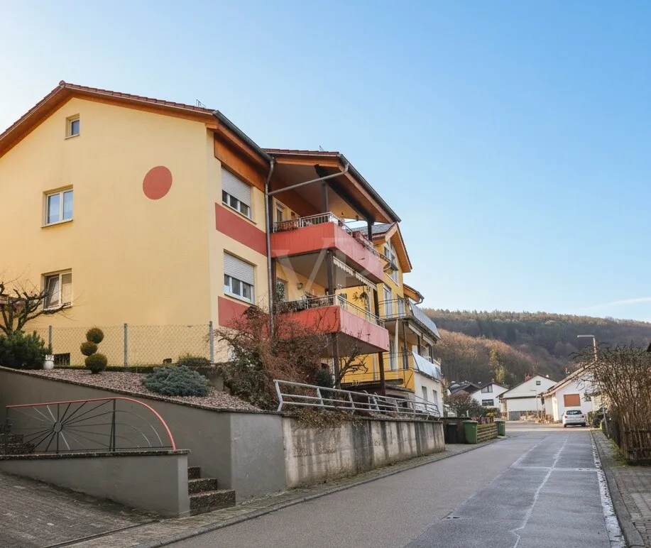 Ein- bis Zweifamilienhaus mit Burgenblick