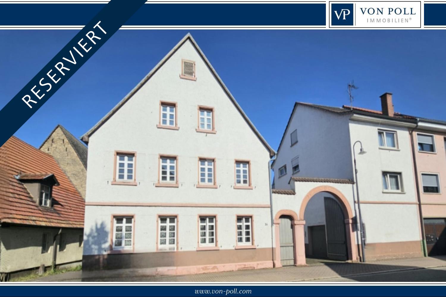 Stilvolles Gebäudeensemble - großes Grundstück mit Neu- & Ausbaureserve - Neckarblick
